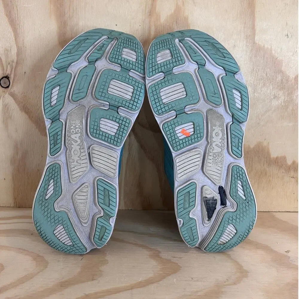 Hoka One One - Bondi 7 - Running Shoes - Blue - Women's - 9.5 - 1110519 AEBL